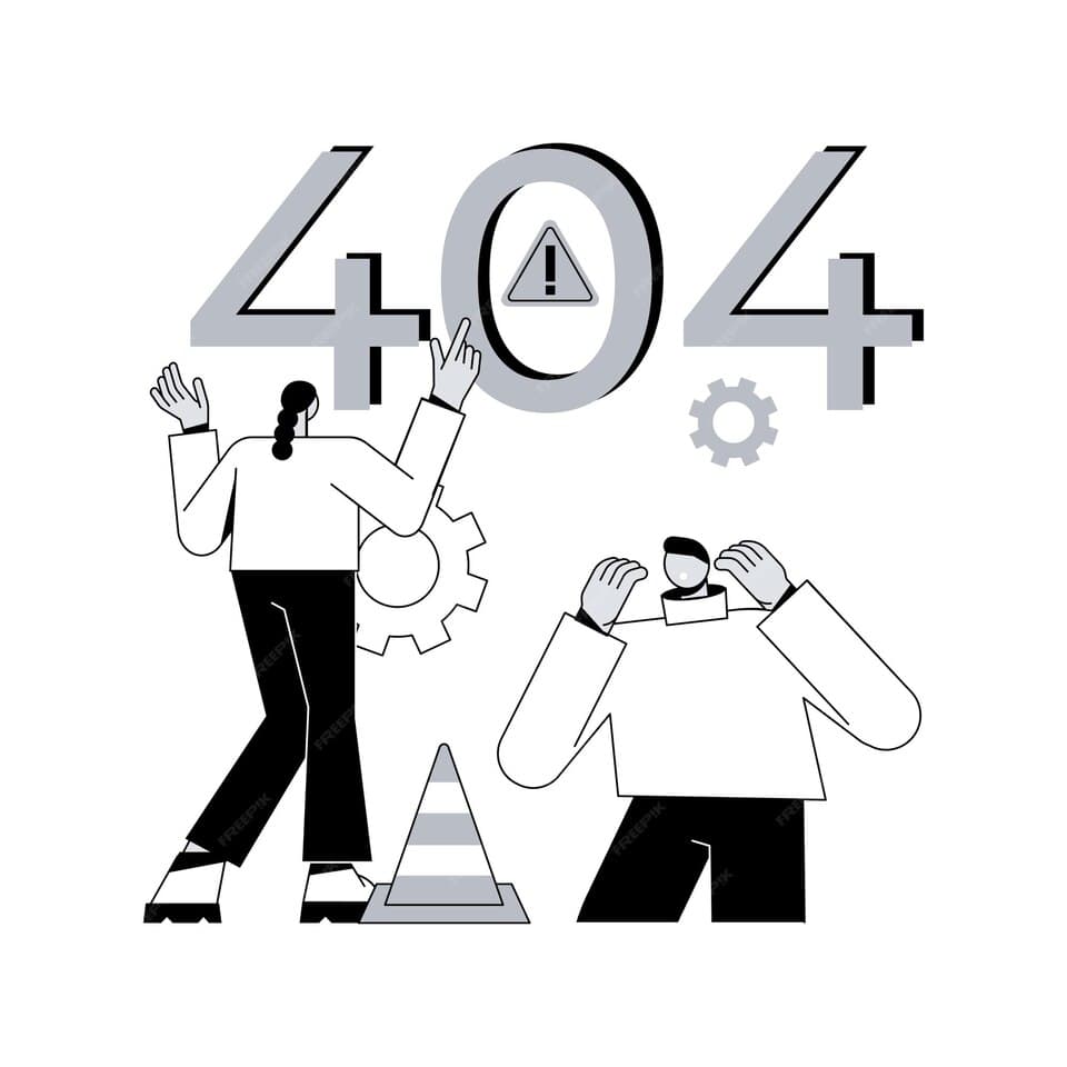 404 illustration