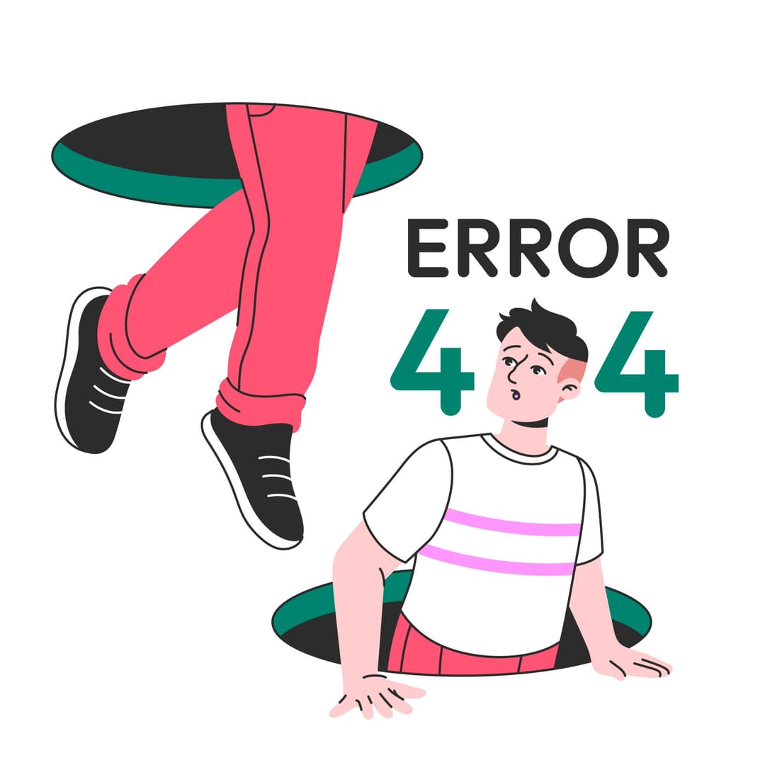 404 illustration