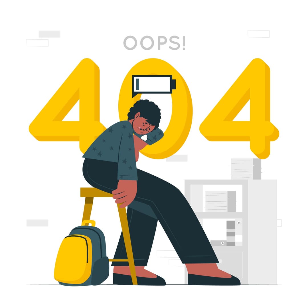 404 illustration